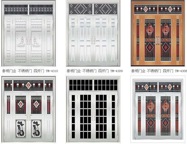 不锈钢门图片